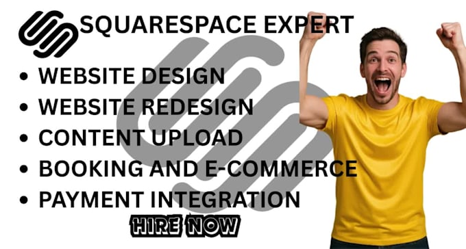 squarespace design, squarespace redesign, squarespace seo, and customization