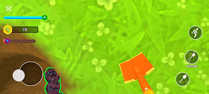 creating a digging game like steam