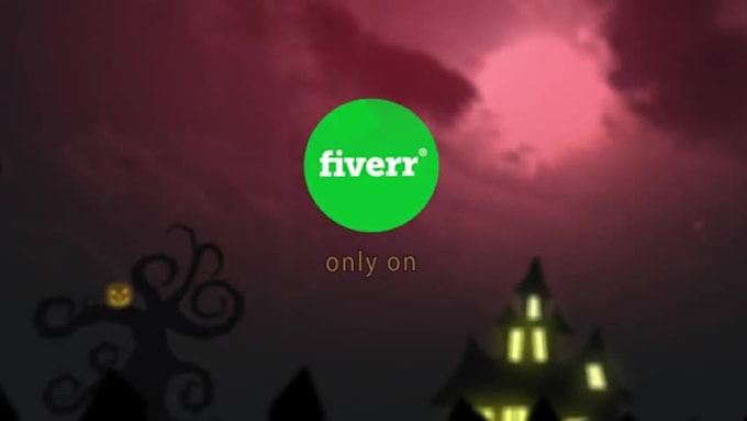 create this halloween video with your text or logo