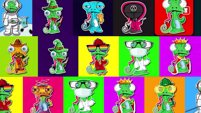 create amazing nft promo animation video