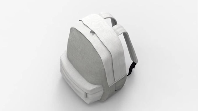 do 3d modeling and hand bag animation, 3d school bag, 3d lunch bag rendering