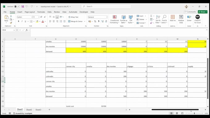 Do linear programming, operations research using excel solver by ...