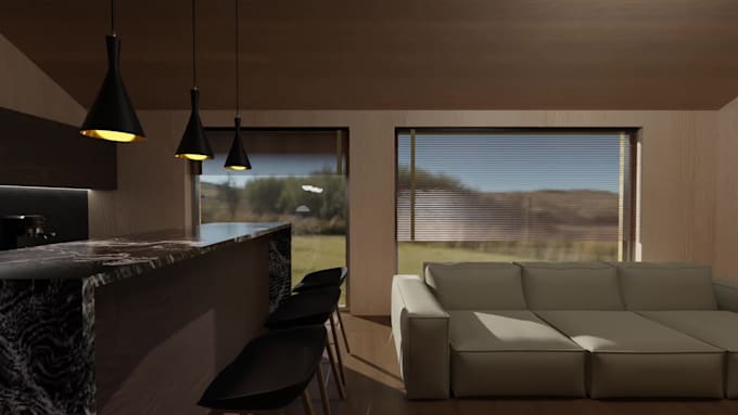 Create 3d interior design visualization by Mariusrimkeviiu | Fiverr