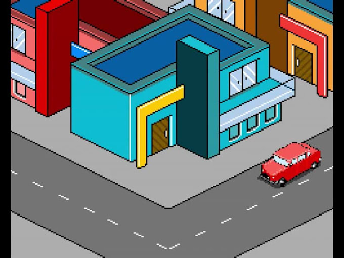 make detailed pixel art character, game assets, UI etc
