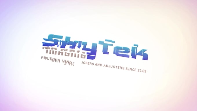 create a 3d logo animation
