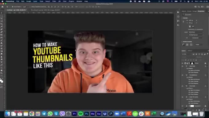 create youtube thumbnail like mr beast and iman gadzhi