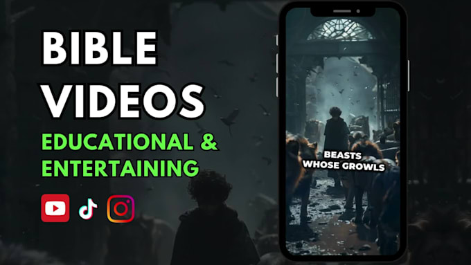 create educational bible videos for social media