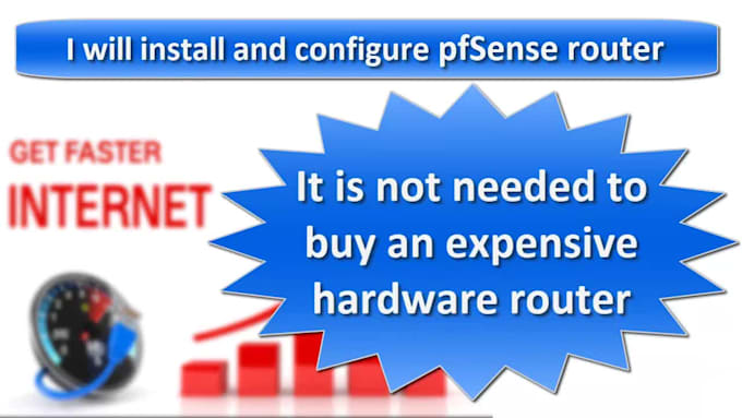 install and configure pfsense router