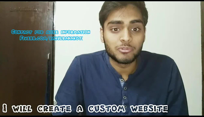 create custom website for you