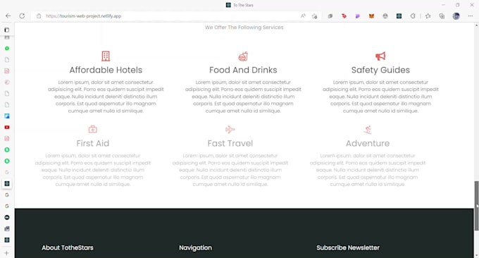 convert your PSD or figma to HTML, react or nextjs web app