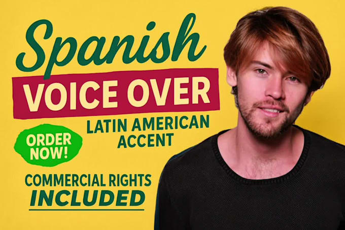 record a latin spanish voice over