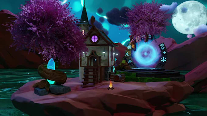 create 3d models, props, assets for your games and 3d videos