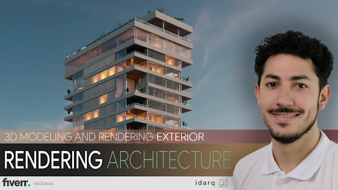 3d modeling and rendering for exterior facades in large scale projects