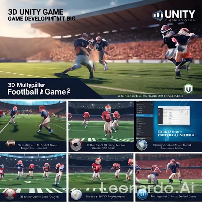 Unity 3d unity game development 3d multiplayer football game 3d game ...
