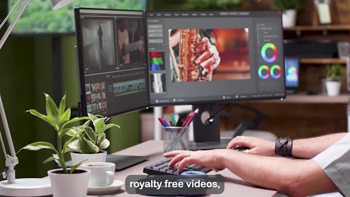 convert text, article or blog into a stunning video with voice over