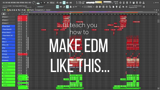 teach you edm music production