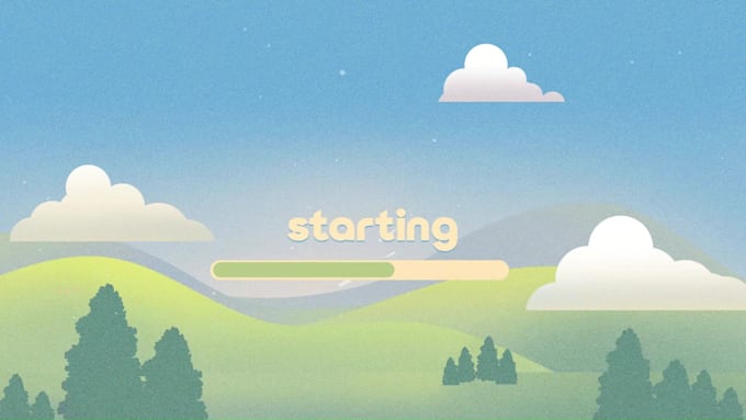 design animated overlays, stinger transitions, panels for twitch