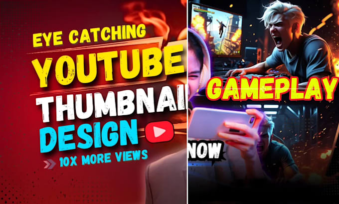 create premium quality youtube thumbnails