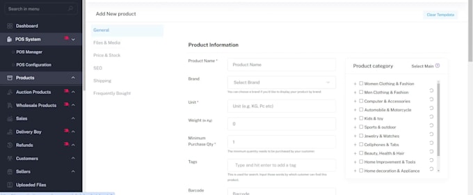 build your custom ecommerce web application