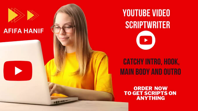 write youtube scripts for you