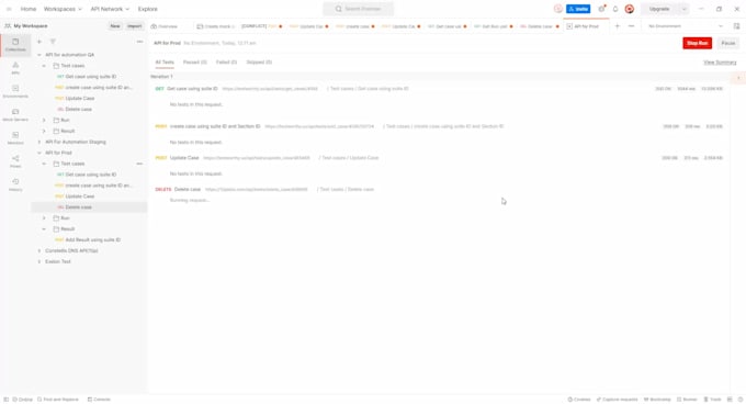 do automated API testing using postman
