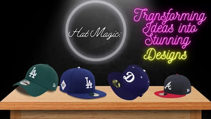 design caps and hats logo as per your requirements