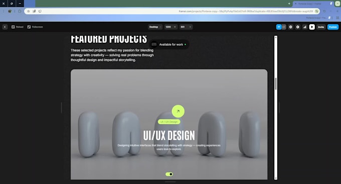 high converting ecommerce and portfolio websites in webflow or framer