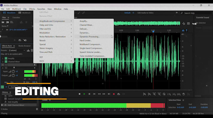 professionally edit and clean your podcast audio