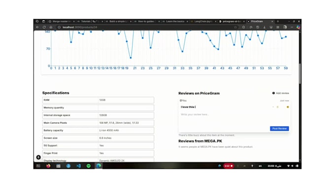 make a professional app with nextjs, django, mern, apis, sql, nosql