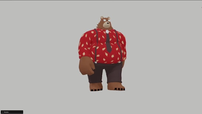 create low poly characters for games