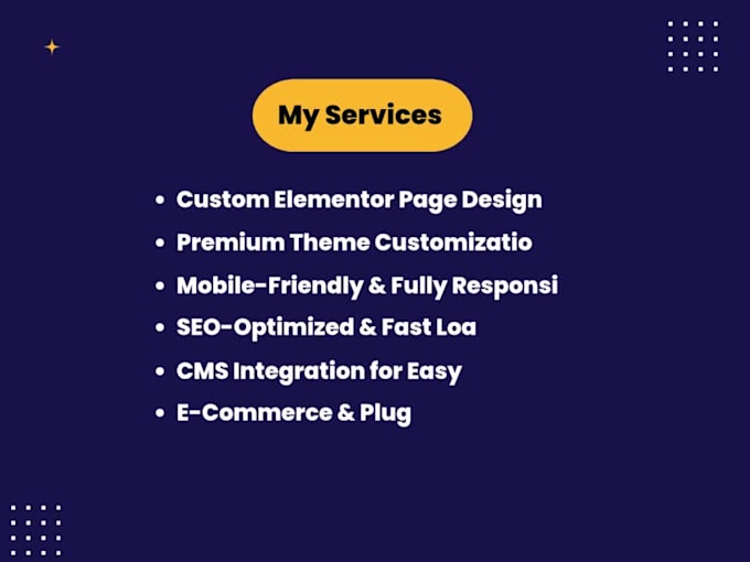 create a responsive wordpress website using elementor or any theme
