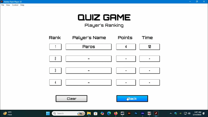 make as3 educational game