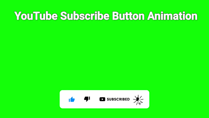 make youtube subscribe button animation