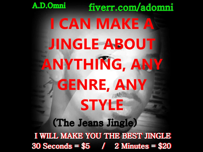 Make you the best catchiest jingle by Adomni Fiverr