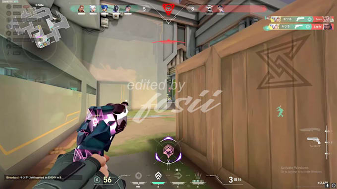 edit your clips into a montage
