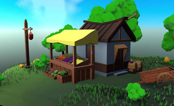 make a model and texture of your concept