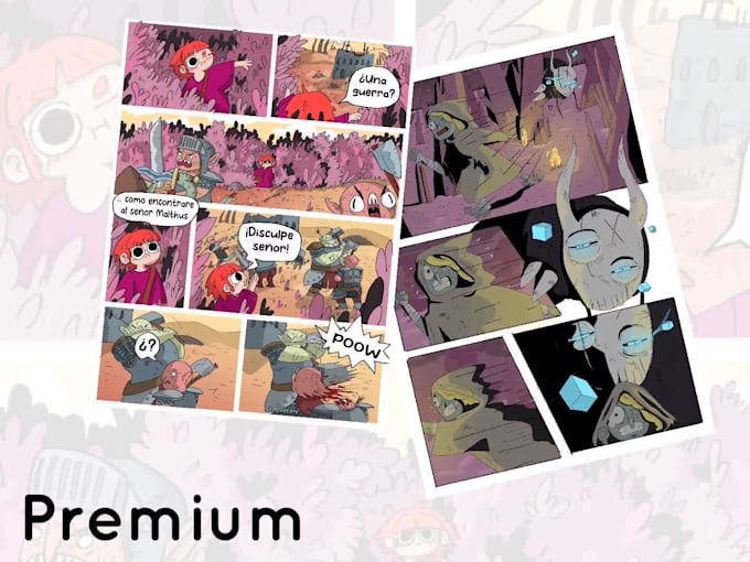 make a comic or meme in my staly for you