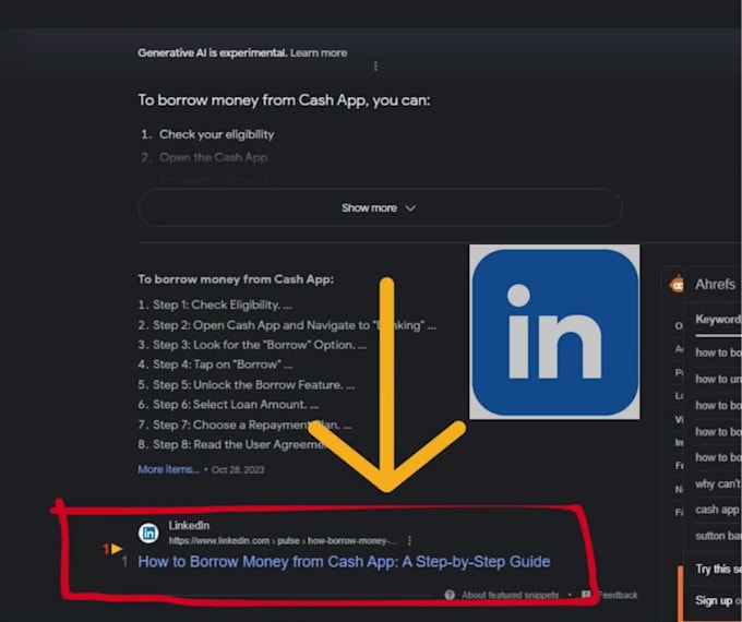 write and publish da99 linkedin guest posts and do parasite SEO
