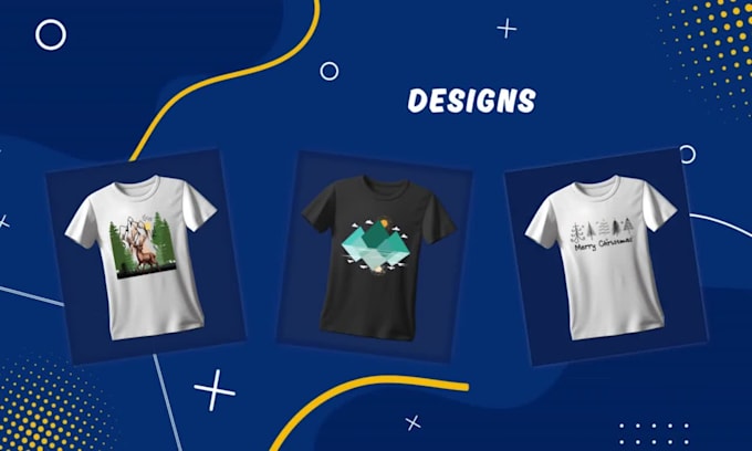 do custom t shirt design for you within 12 hours