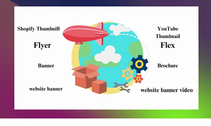 design business card, flyer, flex banner ,youtube thumbnail
