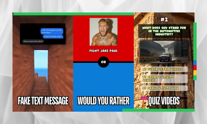 create viral text message, would you rather videos for tiktok rewards program