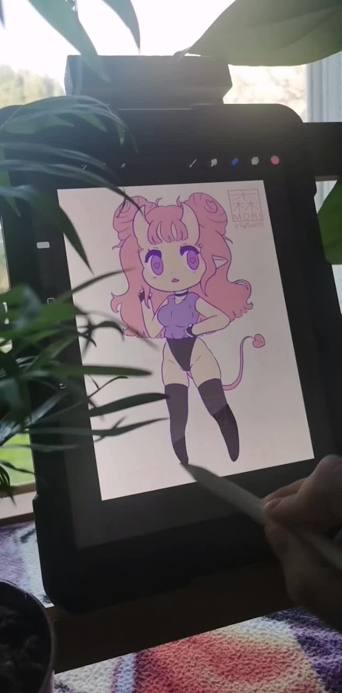 draw kawaii chibi short stacks