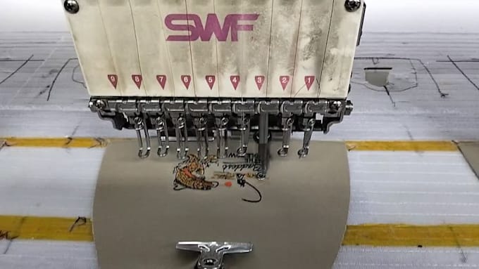 do embroidery digitizing design logo few hours