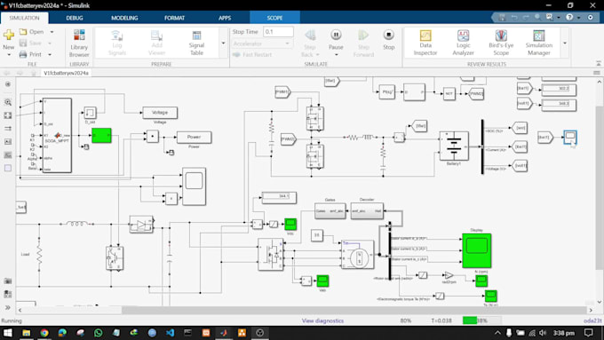 do research and development projects in matlab, python and ai