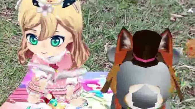 create augmented reality ar book cover illustration