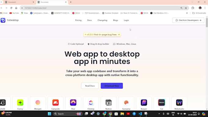 develop full stack web applications using react and nodejs