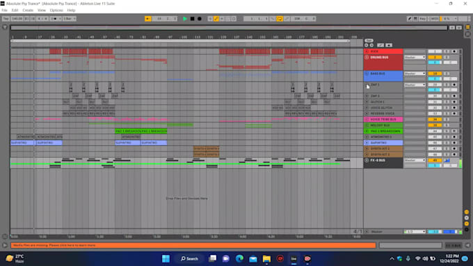 give psy trance template for ableton live