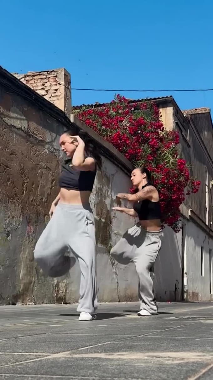 do energetics dance choreography, shuffle dance, group dance to your song