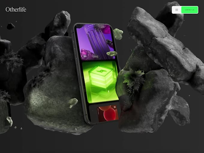 3d interactive website webflow animation 3d configurator threejs gsap ...