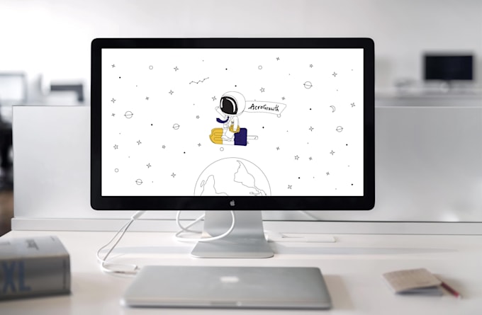 design a super logo to be attractive